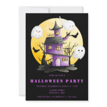 Festa de Halloween com Casa Assombrada e Fantasmas