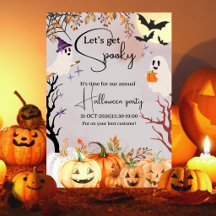 Festa de Halloween da Família no Escritório com Fa