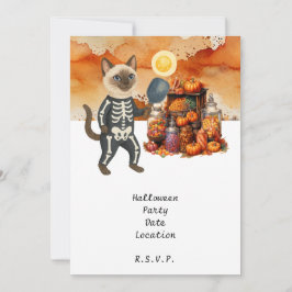 Convites Festa de Halloween de Picleball e Amigos