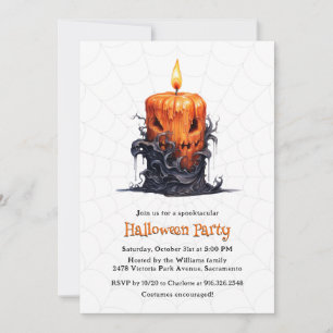 Convites Festa de Halloween de Spookle Ghost Pumpkin