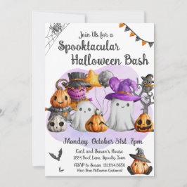 Convites Festa de Halloween do Fantasma