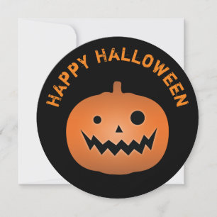 Convites Festa de Halloween do Jack O Lanterna Pumpkin