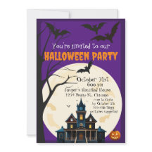 Festa de Halloween em Casa Assombrada Assustadora
