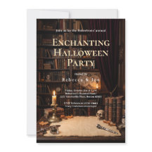 Festa de Halloween Encantadora da Academia Sombria