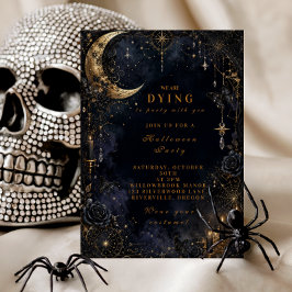 Convites Festa de Halloween Luxuosa e Glamurosa