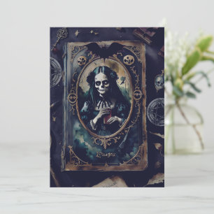 Convites Festa de Halloween Mágico Escuro