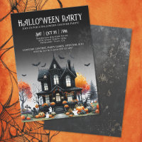 Festa de Halloween na Casa Assombrada