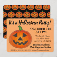Festa de Halloween Orange Jack o'Lanterna Pumpkin