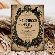 Festa de Halloween para Adultos Caveira Vintage