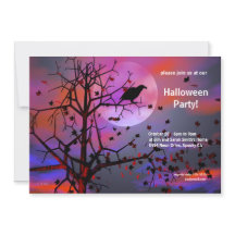 Festa de Halloween Raven Night