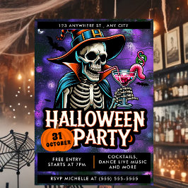 Convites Festa de Halloween Spooky & Chic