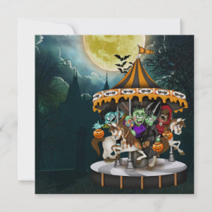 Convites Festa de Halloween - SRF