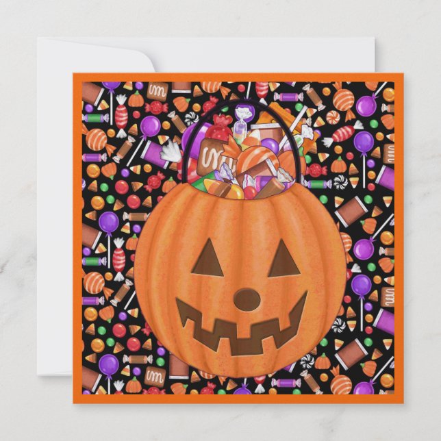 Convites Festa de Halloween - SRF (Frente)