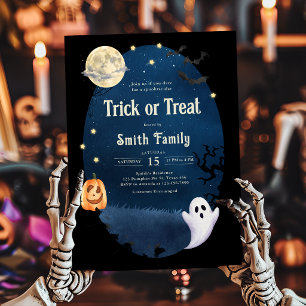 Convites Festa de Halloween 'Trick or Treat'