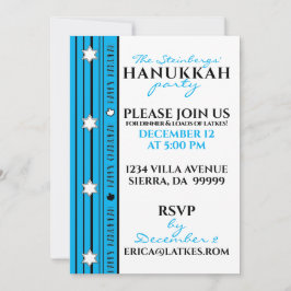 Convites Festa de Hanukkah