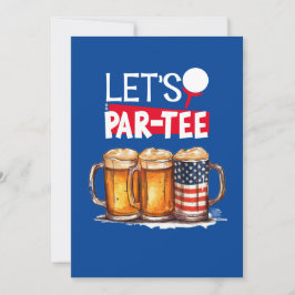 Convites Festa de Independência do Golfe 4 de Julho