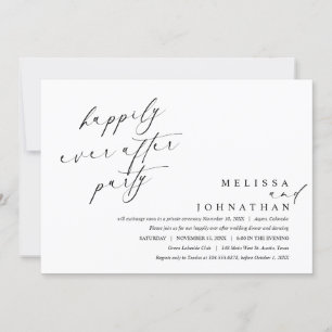 Convites Festa de Jantar e Dança Felizes para Sempre