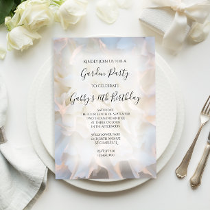 Convites Festa de Jardim Floral de Brancos