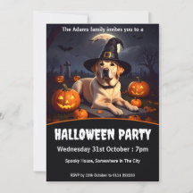 Festa de Labrador Halloween