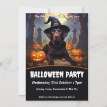 Festa de Labrador Halloween