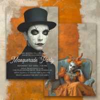 Festa de Mascarada de Halloween Hunted Teatral