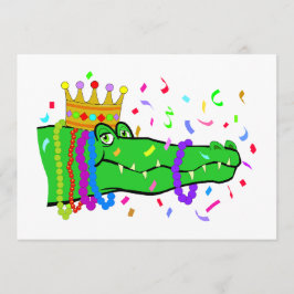Convites Festa de Miçangas de Alligator