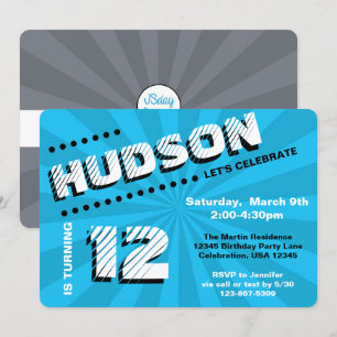 Convites Festa de Namorado de Garoto de Muro de Grafite de 