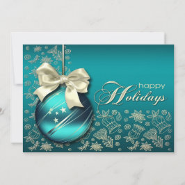 Convites Festa de Natal Bauble Natal