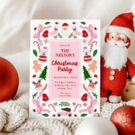 Convites Festa de Natal Bonita