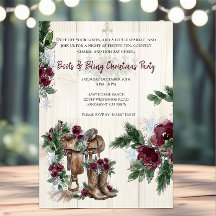 Festa de Natal Boots & Bling