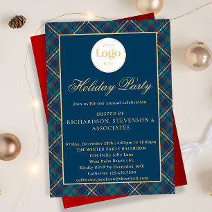 Convites Festa de Natal Corporativa com Logotipo Personaliz