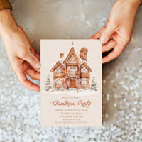 Festa de Natal da Casa do Gingerpão Elegante