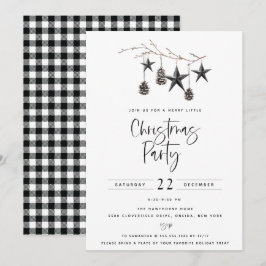 Convites Festa de Natal da Cozy Nature