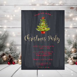 Convites Festa de Natal da Empresa Árvore de Natal em Aquar