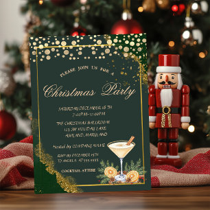 Convites Festa de Natal da Empresa Cocktail Pontos Laranja