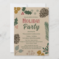 Festa de Natal da Empresa com Galho Rústico Oversi