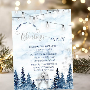 Convites Festa de Natal da Empresa de Vidro da Floresta em 