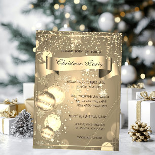 Convites Festa de Natal da Empresa Gold, Bolas de Natal