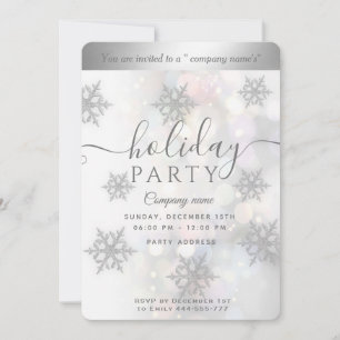 Convites Festa de Natal da Woliday, no inverno, Invitati