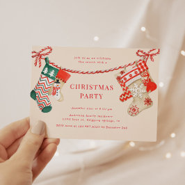 Convites Festa de Natal das Existências de Férias