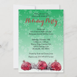 Convites Festa de Natal de Férias