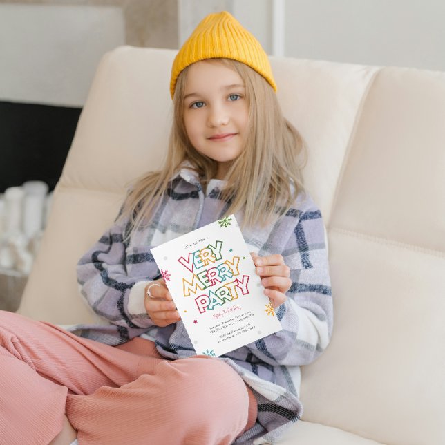 Convites Festa de Natal de Férias e Felizes de Amor (Criador carregado)