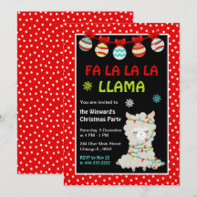 Festa de Natal de Férias Llama