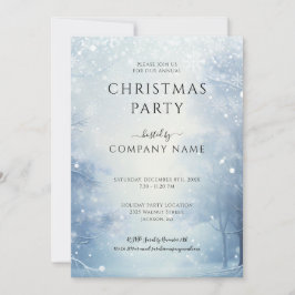 Convites Festa de Natal de Inverno para Empresas