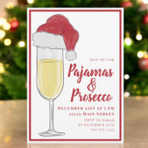 Festa de Natal de Pijamas e Prosecco