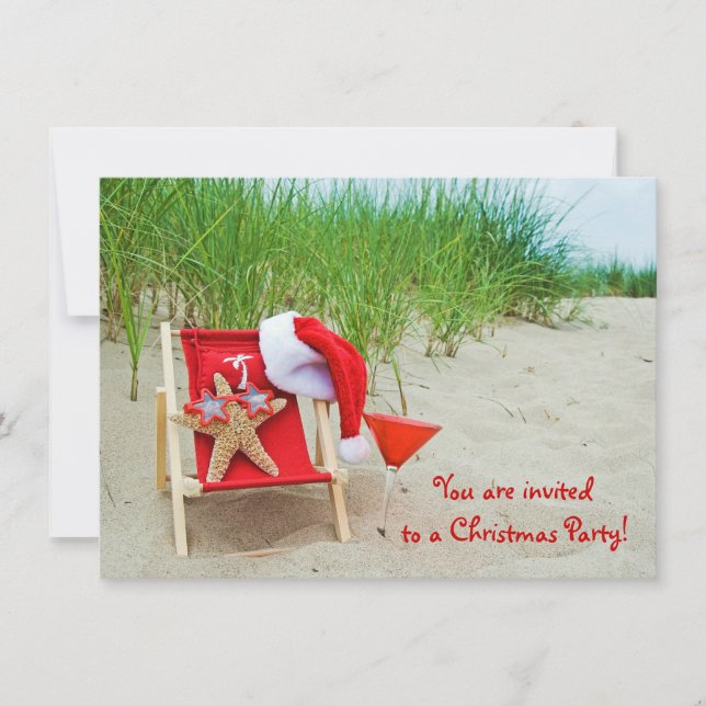 Convites Festa de Natal de Starfish Convidam (Frente)
