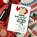 Convites Festa de Natal de Suor Feio<br><div class="desc">Comemore a época de férias com um toque de encanto nostálgico usando este convite de festas festivo de suéter retrorreflector. O design vibrante apresenta padrões de suéter feios clássicos, trazendo diversão e capricho para a sua comemoração de Natal. Perfeito por espalhar alegria de férias e deixar todos entusiasmados com seu...</div>