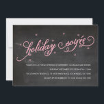 Convites Festa de Natal do Chalkboard Holiday Soirée Convid<br><div class="desc">Veja todas as outras peças correspondentes nesta coleção. Escreva-me em mailme@mistyqe.com para aspas em outros itens ou pedidos de personalização correspondentes.</div>