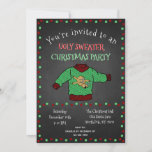 Convites Festa de Natal do Chalkboard Ugly Sweater<br><div class="desc">Convide amigos, família e convidados para a sua festa de Natal de suéter feia! Celebre bons momentos e faça memórias com o suéter de Natal mais feio que você pode encontrar! Personalizado com os detalhes do seu partido! Convidados podem se reunir e desfrutar de uma boa e velha festa de...</div>