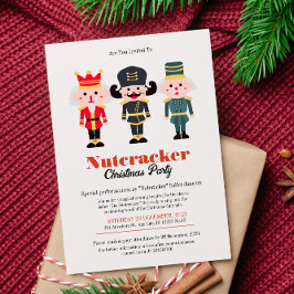 Convites Festa de Natal do Cole Nutcracker